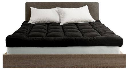 แผ่นรองนอน 3.5 ฟุต ibed รุ่นเอ็กซ์ตร้า (ลายตาราง) หนา 5 นิ้ว Onyx_0